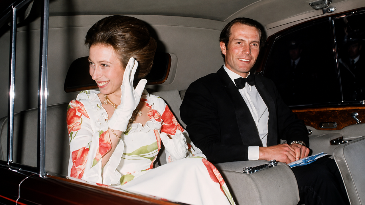 9. Princess Anne and Captain Mark Phillips