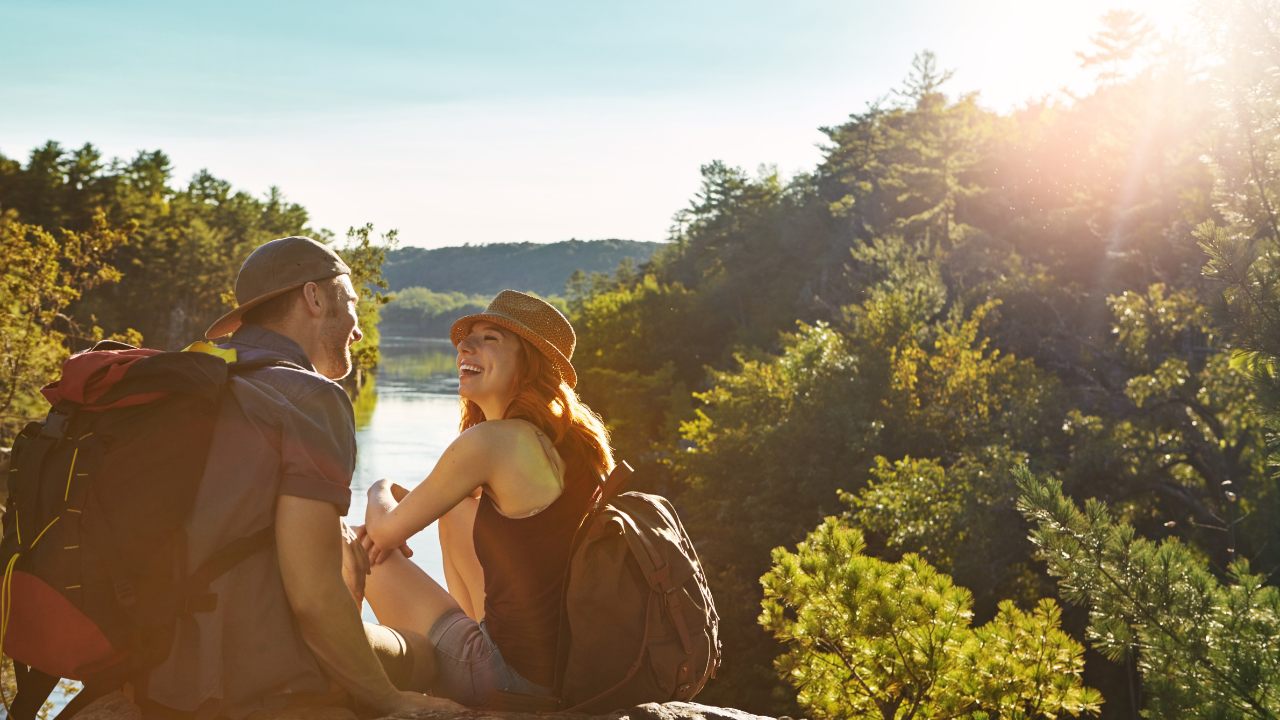 9. Spending time outdoors together
