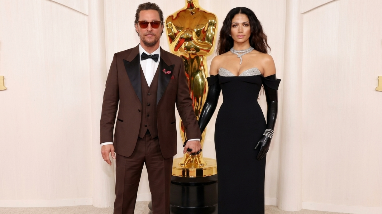 11. Matthew McConaughey and Camila Alves McConaughey