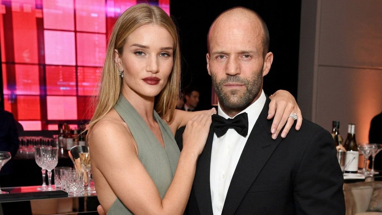 5. Rosie Huntington-Whiteley and Jason Statham