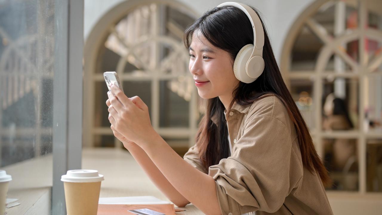 10. Listening to Music